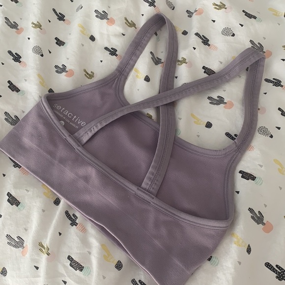SET ACTIVE Sculptflex Box X Sports Bra in Spring - Picture 4 of 4